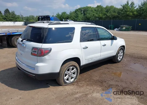 2016 GMC Acadia Sle-1 from USA, damaged, VIN 1GKKRNED5GJ131585